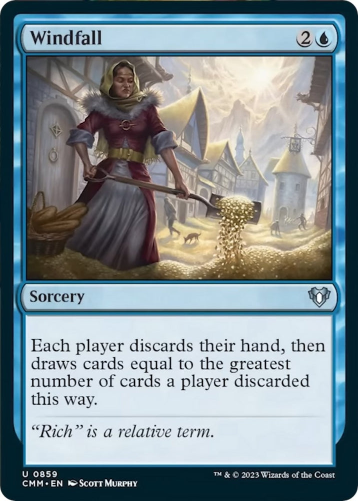 Image for Windfall (859) [Commander Masters]
