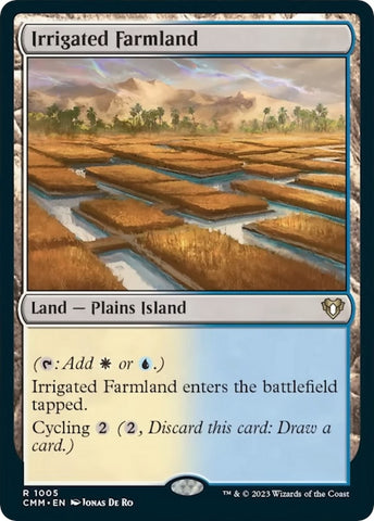 Image for Irrigated Farmland (1005) [Commander Masters]
