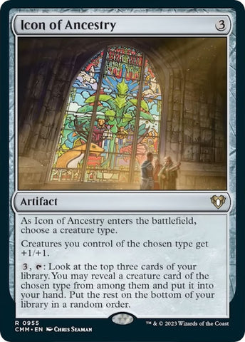 Image for Icon of Ancestry (955) [Commander Masters]