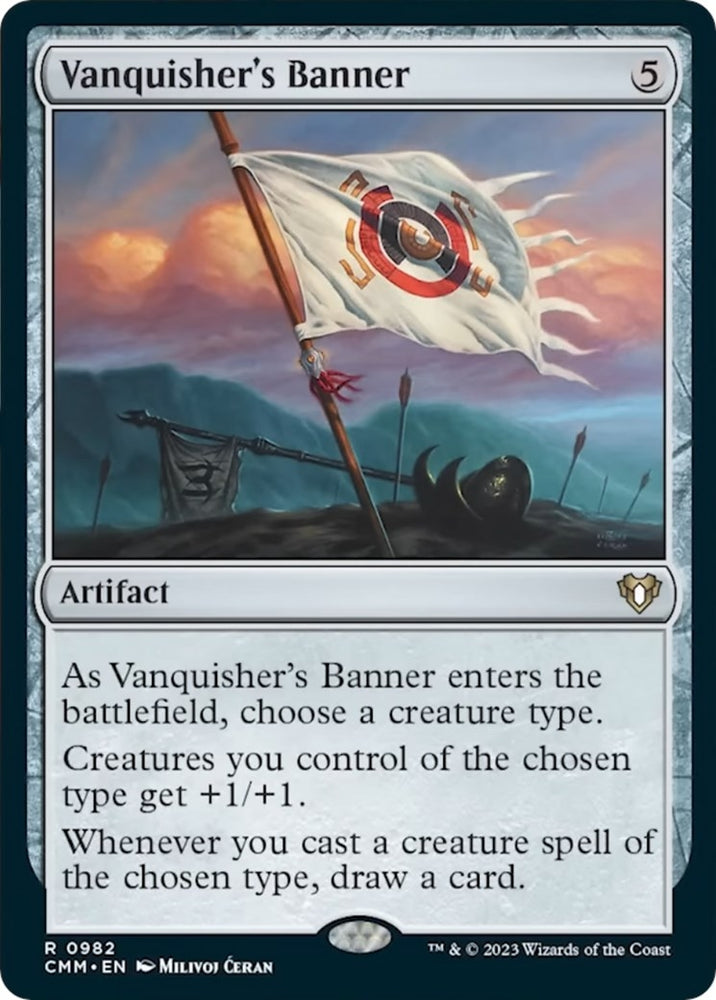Image for Vanquisher's Banner (982) [Commander Masters]