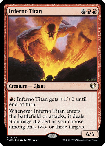 Image for Inferno Titan (235) [Commander Masters]