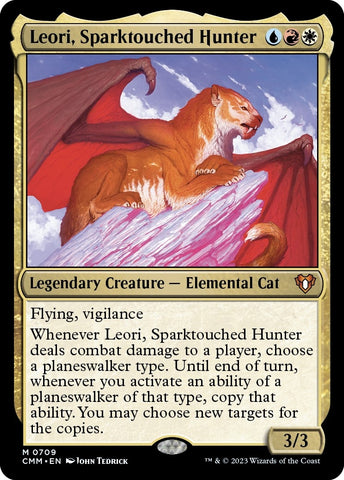 Image for Leori, Sparktouched Hunter (709) [Commander Masters]