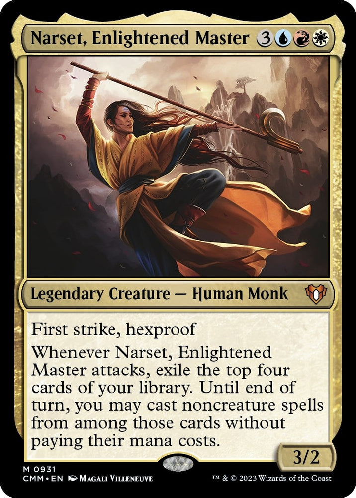 Image for Narset, Enlightened Master (931) [Commander Masters]