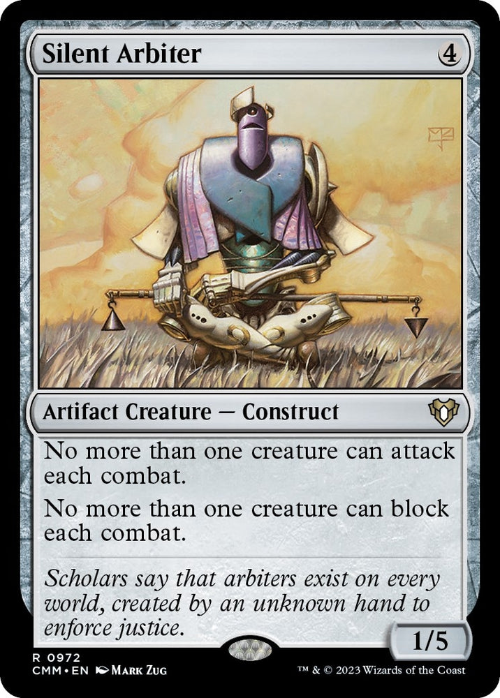 Image for Silent Arbiter (972) [Commander Masters]