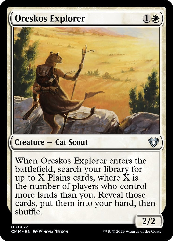 Image for Oreskos Explorer (832) [Commander Masters]