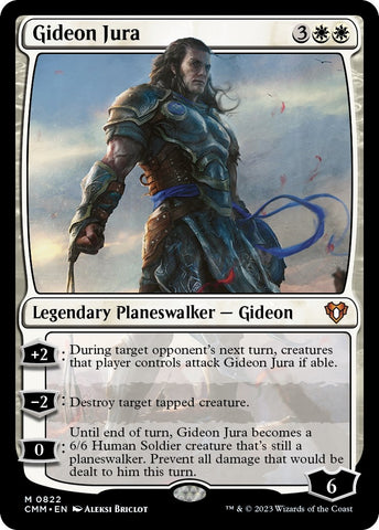 Image for Gideon Jura (822) [Commander Masters]