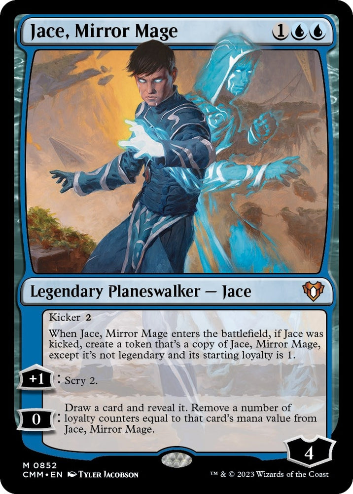 Image for Jace, Mirror Mage (852) [Commander Masters]