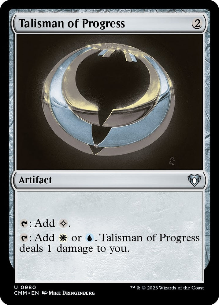 Image for Talisman of Progress (980) [Commander Masters]