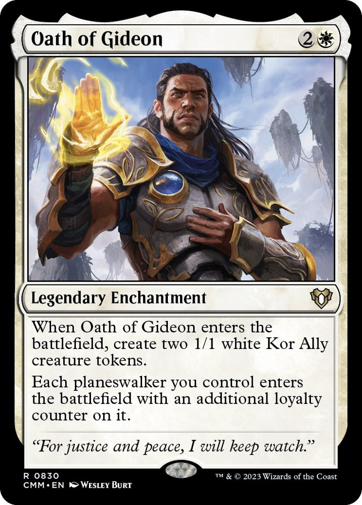 Image for Oath of Gideon (830) [Commander Masters]