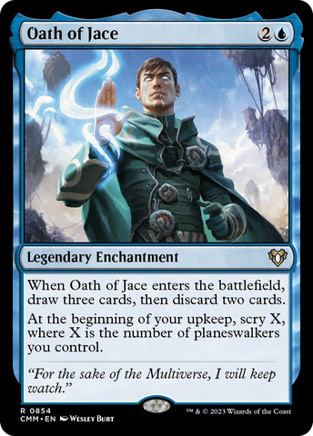 Image for Oath of Jace (854) [Commander Masters]