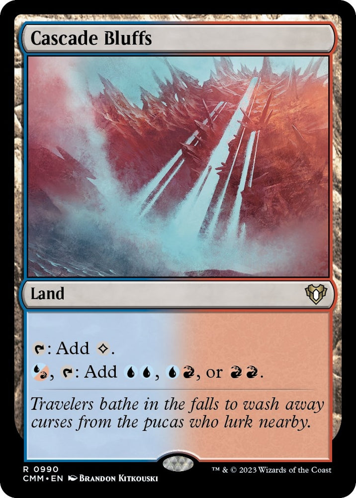 Image for Cascade Bluffs (990) [Commander Masters]