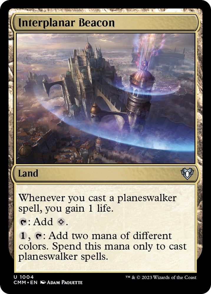 Image for Interplanar Beacon (1004) [Commander Masters]