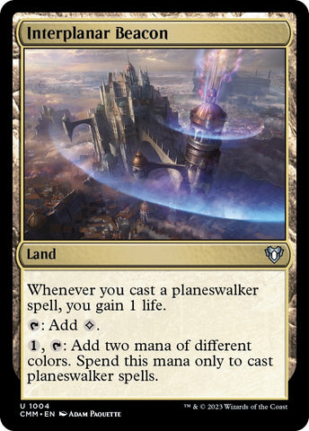 Image for Interplanar Beacon (1004) [Commander Masters]