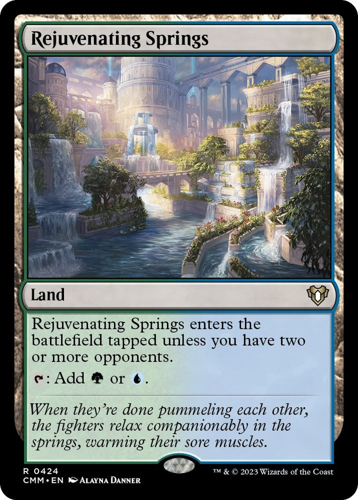Image for Rejuvenating Springs (424) [Commander Masters]