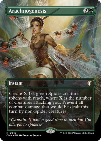 Image for Arachnogenesis (Borderless) (647) [Commander Masters]
