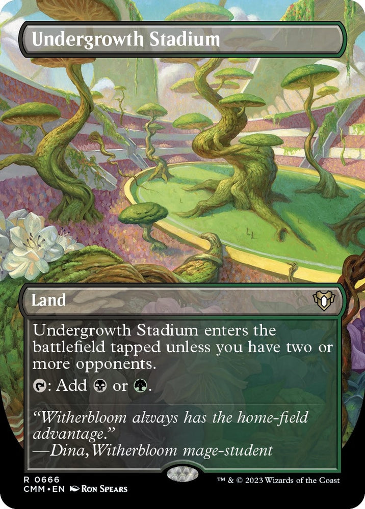 Image for Undergrowth Stadium (Borderless) (666) [Commander Masters]