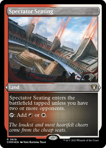 Image for Spectator Seating (Foil Etched) (618) [Commander Masters]