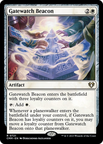 Image for Gatewatch Beacon (721) [Commander Masters]