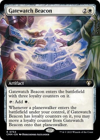Image for Gatewatch Beacon (Extended Art) (754) [Commander Masters]