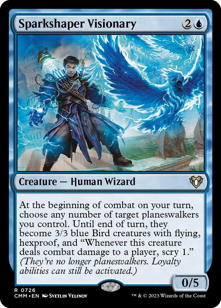 Image for Sparkshaper Visionary (726) [Commander Masters]