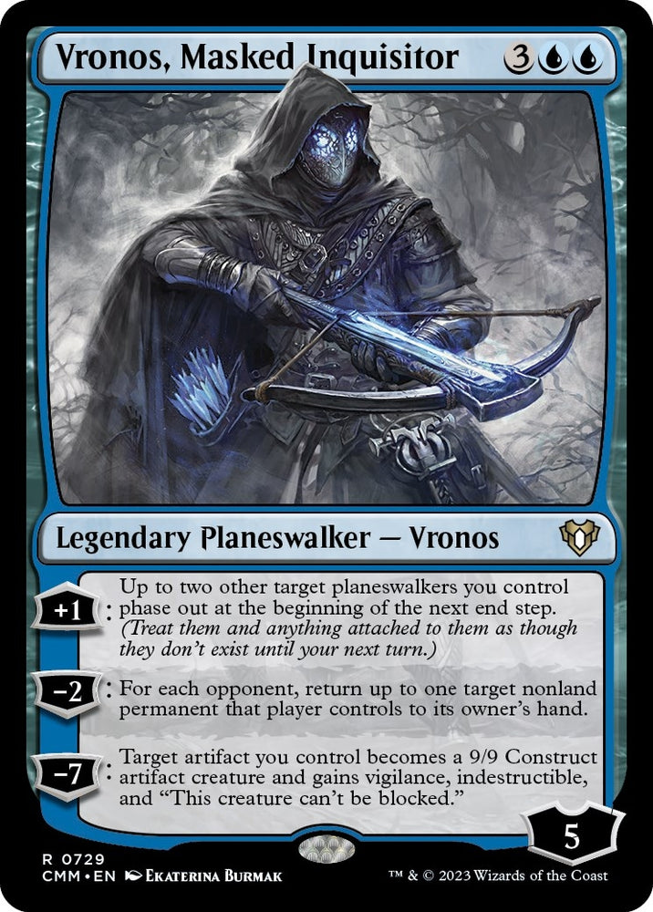 Image for Vronos, Masked Inquisitor (729) [Commander Masters]