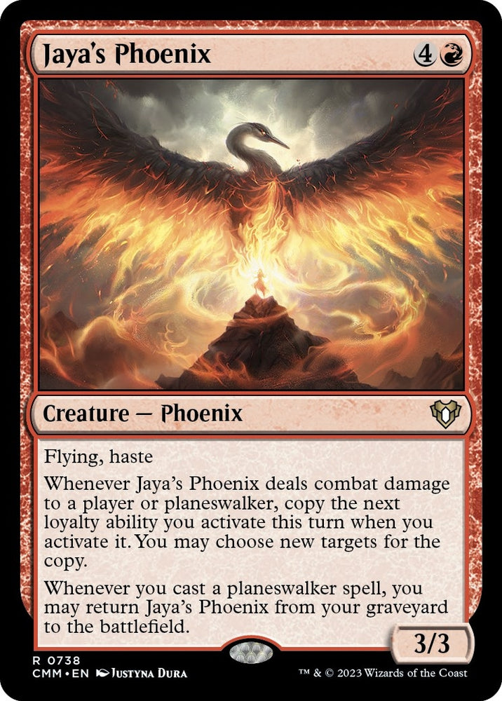 Image for Jaya's Phoenix (738) [Commander Masters]