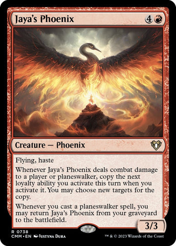 Image for Jaya's Phoenix (738) [Commander Masters]