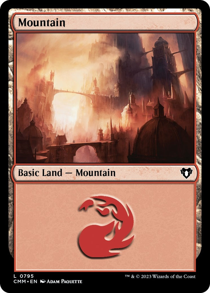 Image for Mountain (0795) (795) [Commander Masters]