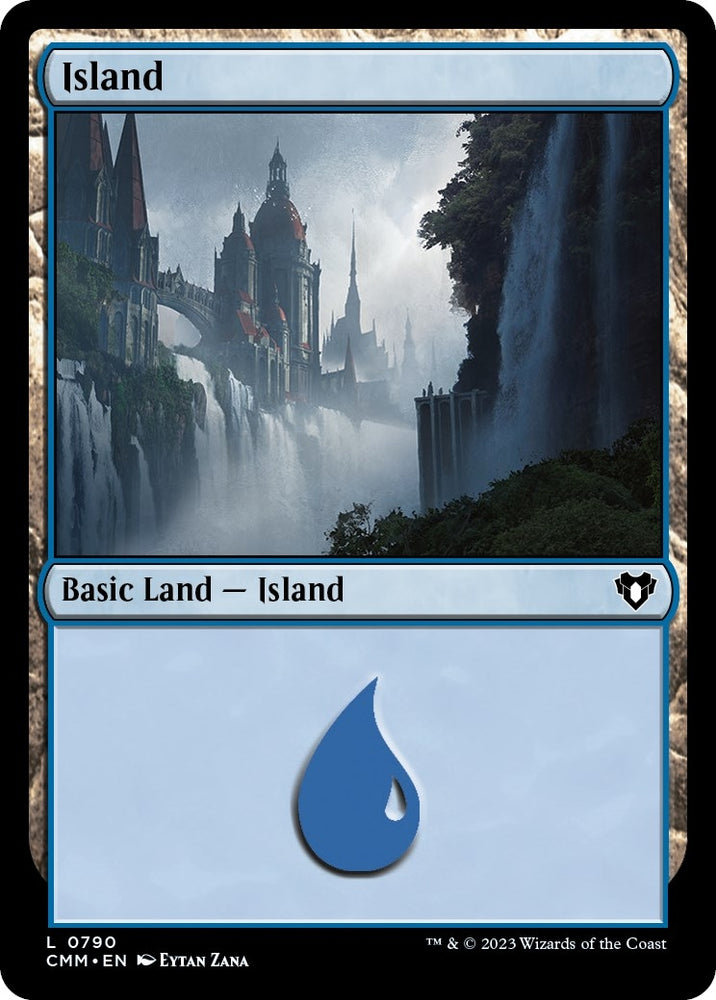Image for Island (0790) (790) [Commander Masters]