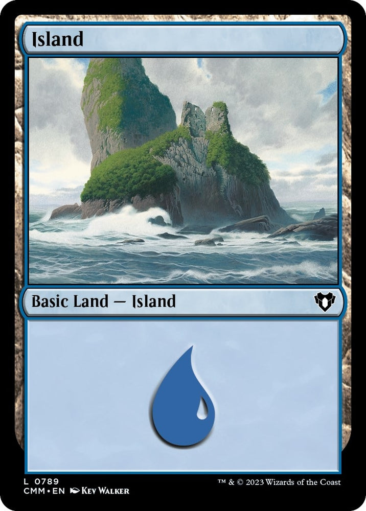 Image for Island (0789) (789) [Commander Masters]