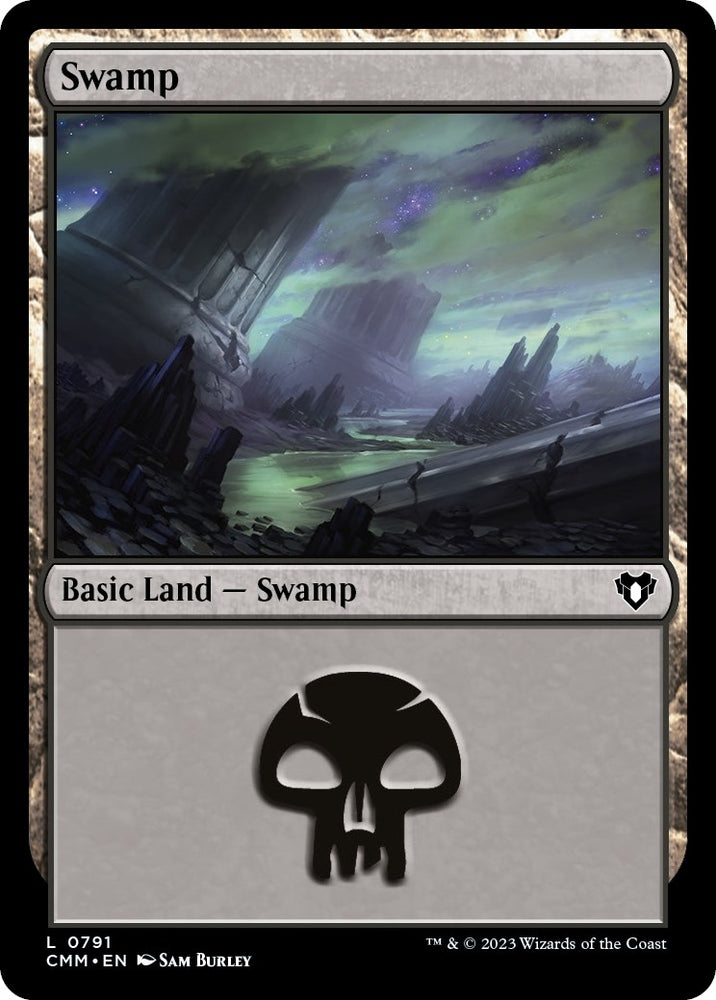 Image for Swamp (0791) (791) [Commander Masters]