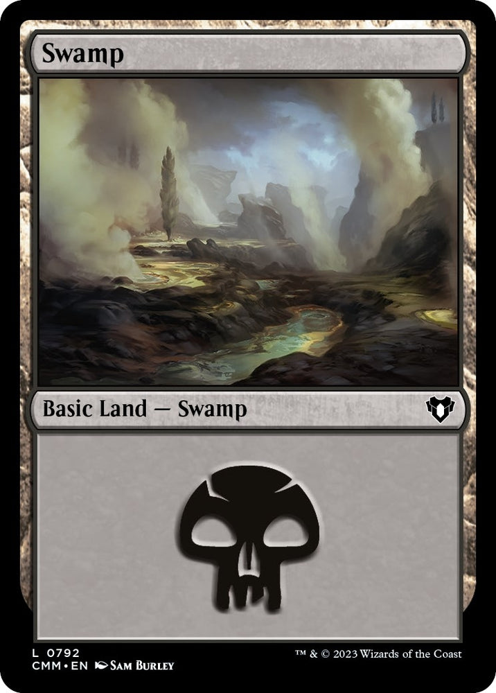 Image for Swamp (0792) (792) [Commander Masters]