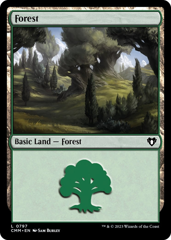 Image for Forest (0797) (797) [Commander Masters]