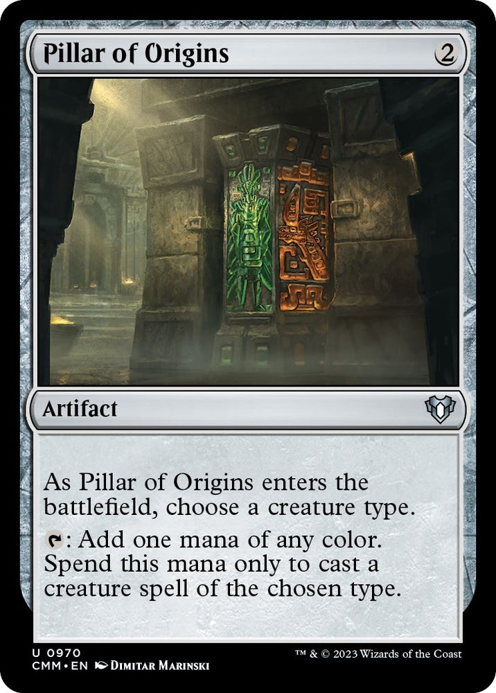 Image for Pillar of Origins (970) [Commander Masters]
