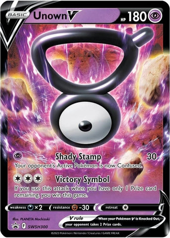 Image for Unown V - SWSH300 (SWSH300) - Pokemon
