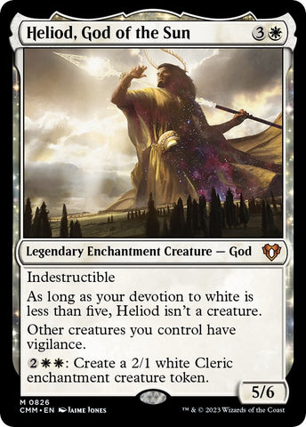 Image for Heliod, God of the Sun (826) [Commander Masters]