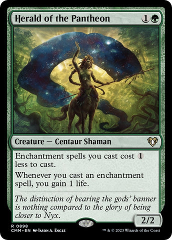 Image for Herald of the Pantheon (898) [Commander Masters]
