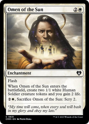 Image for Omen of the Sun (831) [Commander Masters]