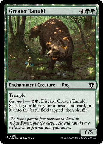 Image for Greater Tanuki (897) [Commander Masters]