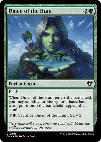Image for Omen of the Hunt (906) [Commander Masters]