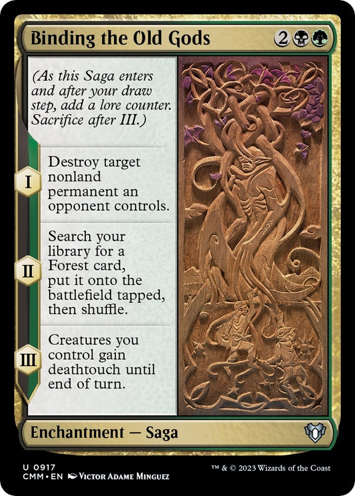 Image for Binding the Old Gods (917) [Commander Masters]