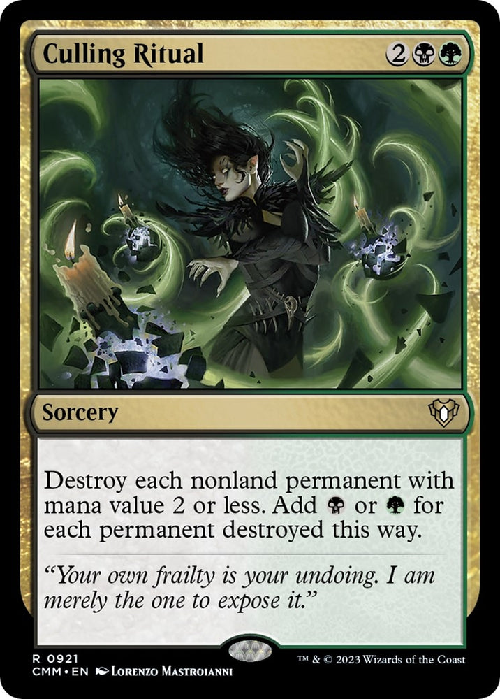 Image for Culling Ritual (921) [Commander Masters]