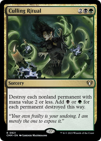 Image for Culling Ritual (921) [Commander Masters]