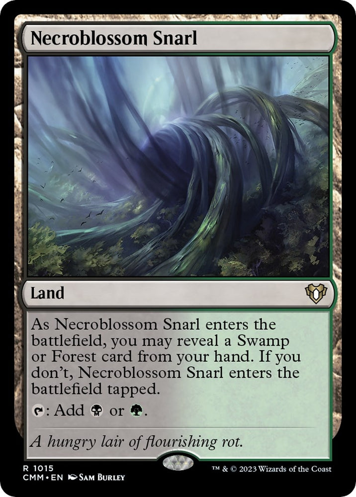 Image for Necroblossom Snarl (1015) [Commander Masters]
