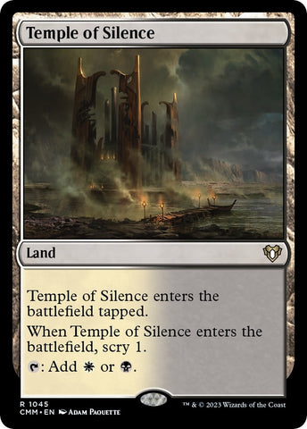 Image for Temple of Silence (1045) [Commander Masters]