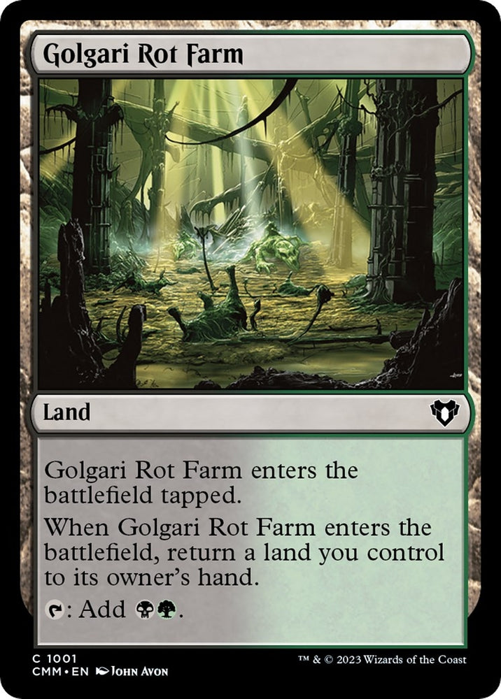 Image for Golgari Rot Farm (1001) [Commander Masters]