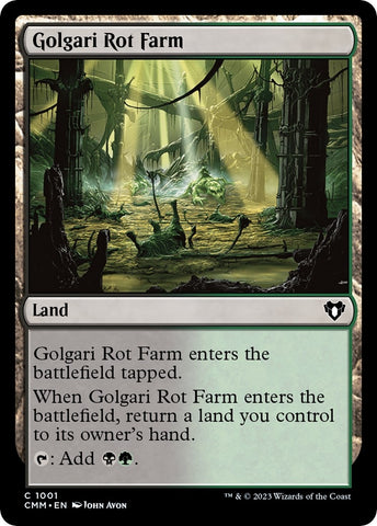 Image for Golgari Rot Farm (1001) [Commander Masters]