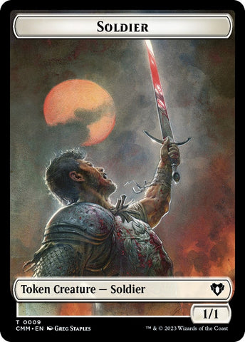 Image for Soldier // Ogre Double-Sided Token (9 // 28) [Commander Masters]