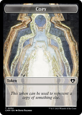 Image for Copy (0054) // Sliver Double-Sided Token (54 // 57) [Commander Masters]
