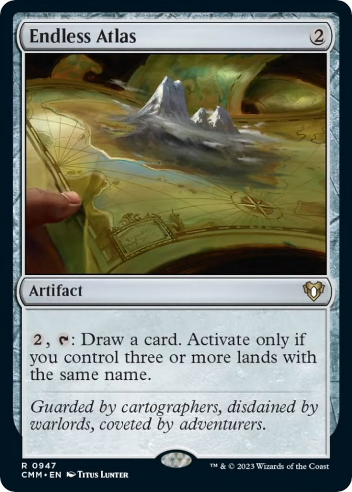 Image for Endless Atlas (947) [Commander Masters]